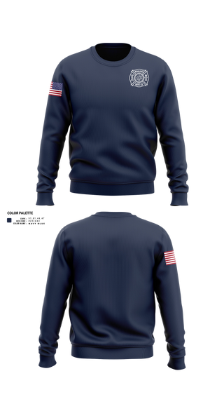 Crew Neck Sweatshirt, Middlesex Hose Co, Fire Department, Teamtime, Team time, sublimation, custom sports apparel, team uniforms, spirit wear, spiritwear, sports uniforms, custom shirts, team store, custom team store, fundraiser sports, apparel fundraiser