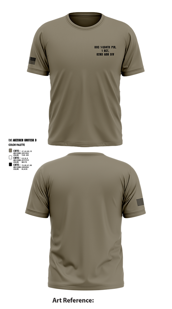 Short Sleeve Performance Shirt, HHC 1-504TH PIR, 1 BCT, 82ND ABN DIV, , Teamtime, Team time, sublimation, custom sports apparel, team uniforms, spirit wear, spiritwear, sports uniforms, custom shirts, team store, custom team store, fundraiser sports, apparel fundraiser