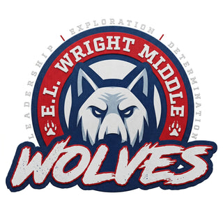 Long Sleeve Performance Shirt, E.L. Wright Middle School Football, , Teamtime, Team time, sublimation, custom sports apparel, team uniforms, spirit wear, spiritwear, sports uniforms, custom shirts, team store, custom team store, fundraiser sports, apparel fundraiser