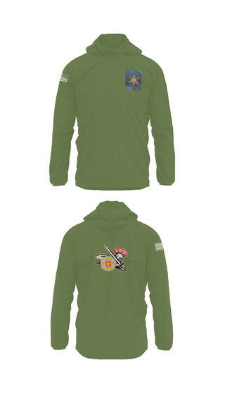 Windbreaker, HHB, 428th Field Artillery Brigade, , Teamtime, Team time, sublimation, custom sports apparel, team uniforms, spirit wear, spiritwear, sports uniforms, custom shirts, team store, custom team store, fundraiser sports, apparel fundraiser