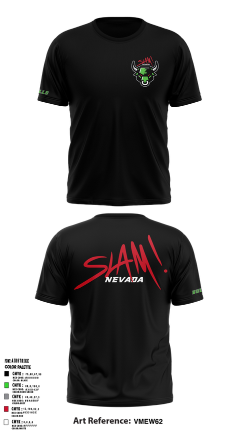 Short Sleeve Performance Shirt, SLAM! Bulls Cross Country, Cross Country, Teamtime, Team time, sublimation, custom sports apparel, team uniforms, spirit wear, spiritwear, sports uniforms, custom shirts, team store, custom team store, fundraiser sports, apparel fundraiser