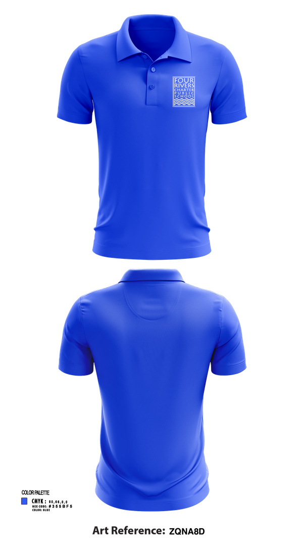 Short Sleeve Performance Polo, Four Rivers, Cross Country, Teamtime, Team time, sublimation, custom sports apparel, team uniforms, spirit wear, spiritwear, sports uniforms, custom shirts, team store, custom team store, fundraiser sports, apparel fundraiser