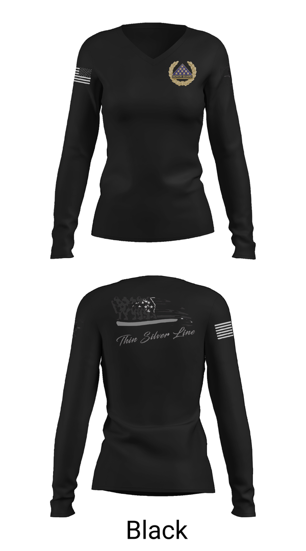 Womens Long Sleeve Vneck Shirt, NMCD, , Teamtime, Team time, sublimation, custom sports apparel, team uniforms, spirit wear, spiritwear, sports uniforms, custom shirts, team store, custom team store, fundraiser sports, apparel fundraiser