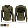 Western Lake County Emergency Response Team Women's Long Sleeve V-neck Shirt - 1