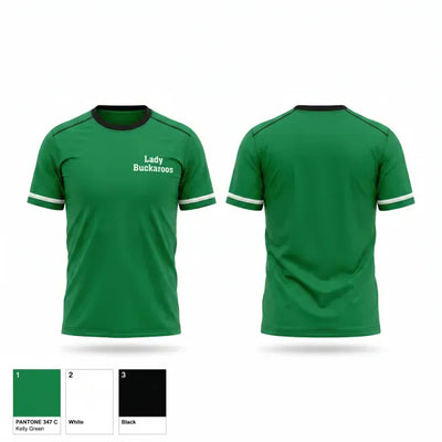 Lady Buckaroos 63909208 Short Sleeve Performance Shirt - 2