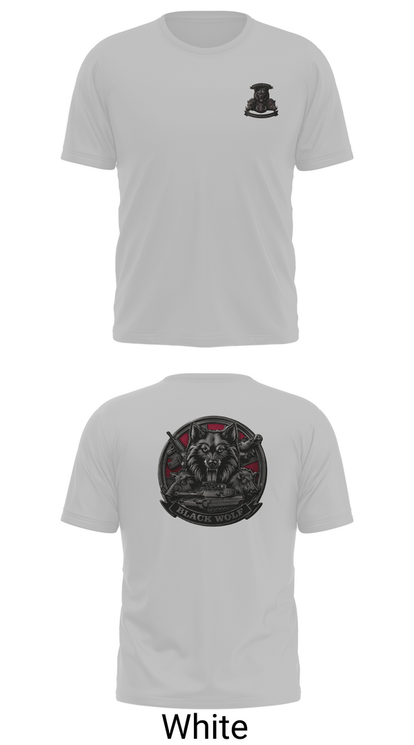 Short Sleeve Performance Shirt, Black Wolf Company, 3-67 AR, Army, Teamtime, Team time, sublimation, custom sports apparel, team uniforms, spirit wear, spiritwear, sports uniforms, custom shirts, team store, custom team store, fundraiser sports, apparel fundraiser