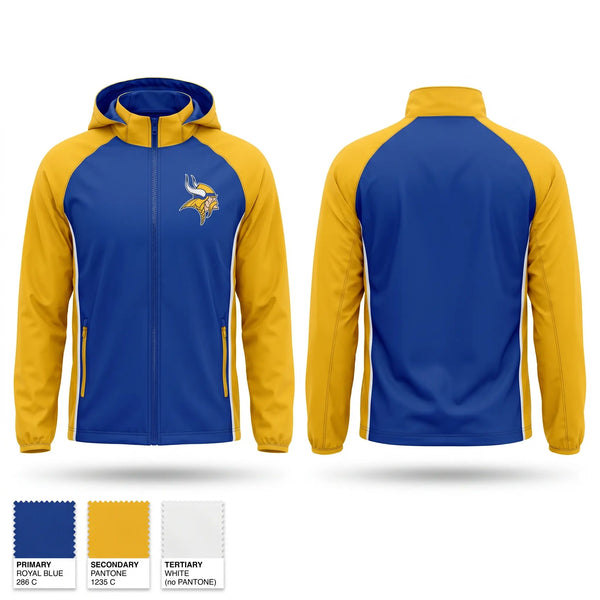 Windbreaker, Hayfield Vikings, Track & Field, Teamtime, Team time, sublimation, custom sports apparel, team uniforms, spirit wear, spiritwear, sports uniforms, custom shirts, team store, custom team store, fundraiser sports, apparel fundraiser