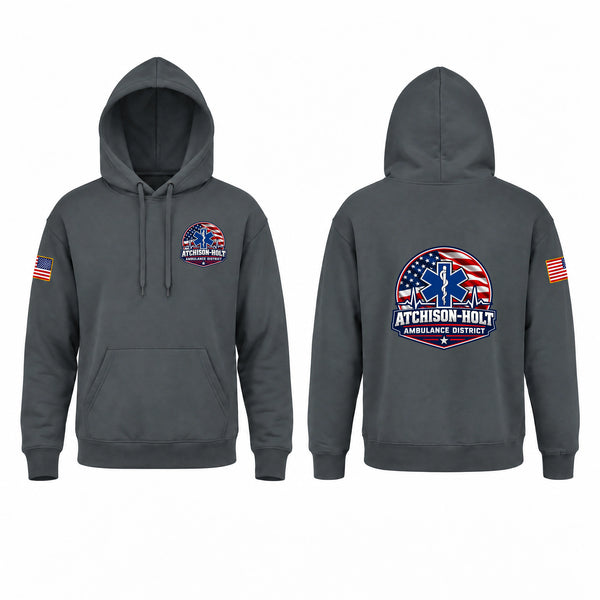 Hoodie, Atchison Holt Ambulance District, EMS/EMT, Teamtime, Team time, sublimation, custom sports apparel, team uniforms, spirit wear, spiritwear, sports uniforms, custom shirts, team store, custom team store, fundraiser sports, apparel fundraiser
