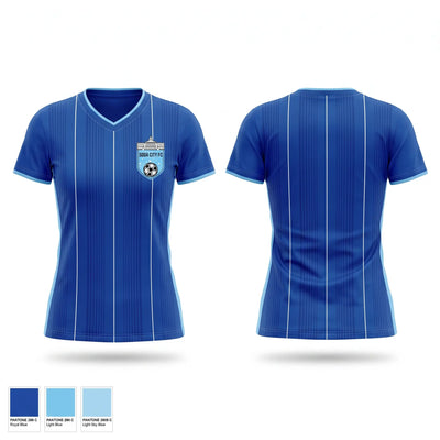 Soda City FC Women's Short Sleeve V-neck Shirt - 1