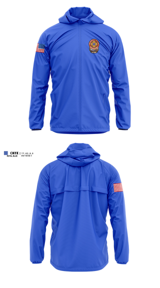 Windbreaker, Wallace Rural Fire Department, Fire Department, Teamtime, Team time, sublimation, custom sports apparel, team uniforms, spirit wear, spiritwear, sports uniforms, custom shirts, team store, custom team store, fundraiser sports, apparel fundraiser