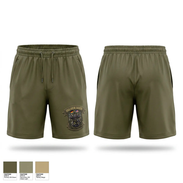 Athletic Shorts With Pockets, Dulmen DES, Army, Teamtime, Team time, sublimation, custom sports apparel, team uniforms, spirit wear, spiritwear, sports uniforms, custom shirts, team store, custom team store, fundraiser sports, apparel fundraiser