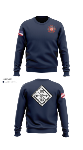 Crew Neck Sweatshirt, St Louis Fire Department Engine House 28, Fire Department, Teamtime, Team time, sublimation, custom sports apparel, team uniforms, spirit wear, spiritwear, sports uniforms, custom shirts, team store, custom team store, fundraiser sports, apparel fundraiser