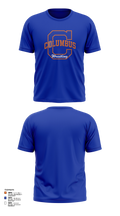 Columbus High School Wrestling 82810722 Short Sleeve Performance Shirt - 4