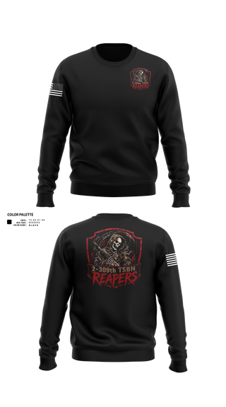 Crew Neck Sweatshirt, Reapers, Army, Teamtime, Team time, sublimation, custom sports apparel, team uniforms, spirit wear, spiritwear, sports uniforms, custom shirts, team store, custom team store, fundraiser sports, apparel fundraiser