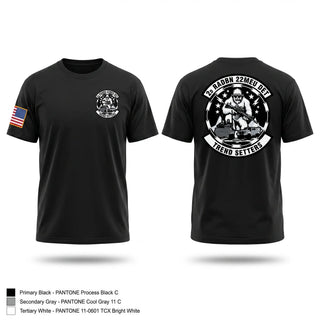 Old School Cotton Feel Shirt, 2nd Radio Battalion, Marines, Teamtime, Team time, sublimation, custom sports apparel, team uniforms, spirit wear, spiritwear, sports uniforms, custom shirts, team store, custom team store, fundraiser sports, apparel fundraiser