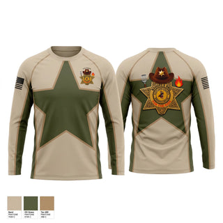 Long Sleeve Performance Shirt, Scotland County Sheriff's Office, Police, Teamtime, Team time, sublimation, custom sports apparel, team uniforms, spirit wear, spiritwear, sports uniforms, custom shirts, team store, custom team store, fundraiser sports, apparel fundraiser