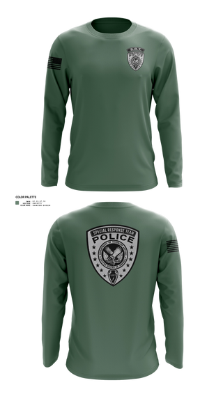 Long Sleeve Performance Shirt, Veterans Affairs Police Special Response Team, Police, Teamtime, Team time, sublimation, custom sports apparel, team uniforms, spirit wear, spiritwear, sports uniforms, custom shirts, team store, custom team store, fundraiser sports, apparel fundraiser