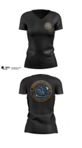 Perquimans County Sheriff's Office Women's Short Sleeve V-neck Shirt - 10