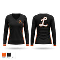 Lamar Softball Women's Long Sleeve V-neck Shirt - 1
