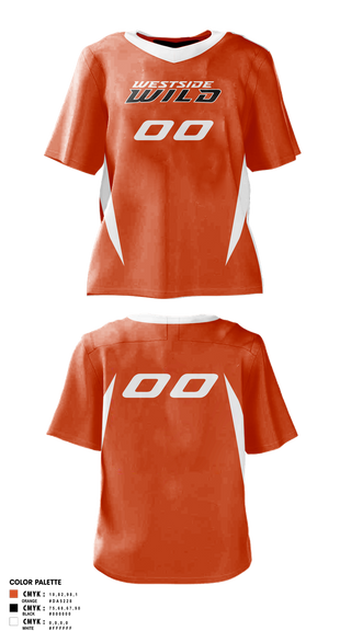 Womens Lacrosse Jersey, Westside Wild, Women's Lacrosse, Teamtime, Team time, sublimation, custom sports apparel, team uniforms, spirit wear, spiritwear, sports uniforms, custom shirts, team store, custom team store, fundraiser sports, apparel fundraiser