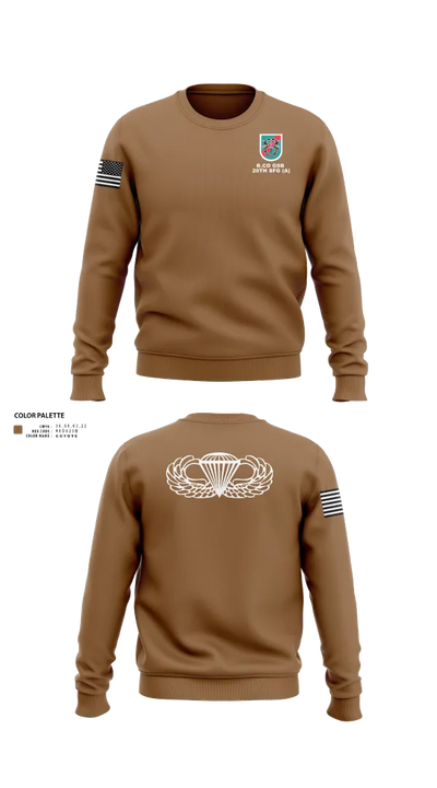B.CO GSB 20th SFG(A) 63112817 Crew Neck Sweatshirt - 101