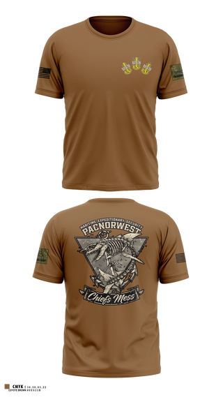 Short Sleeve Performance Shirt, MES PACNORWEST HVU  Chiefs Mess, Navy, Teamtime, Team time, sublimation, custom sports apparel, team uniforms, spirit wear, spiritwear, sports uniforms, custom shirts, team store, custom team store, fundraiser sports, apparel fundraiser