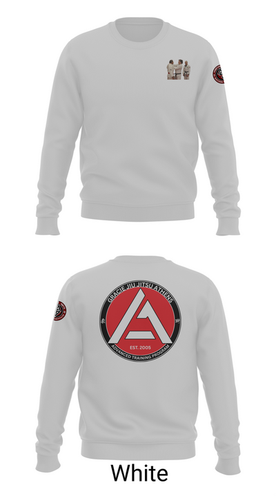 Gracie JiuJitsu Athens 70978792 Crew Neck Sweatshirt - 2