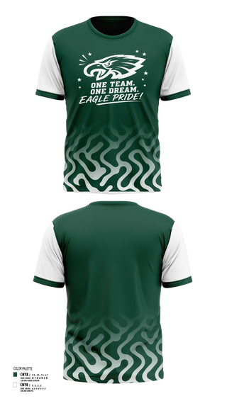 Short Sleeve Performance Shirt, Exhalt Eagles, Cheer, Teamtime, Team time, sublimation, custom sports apparel, team uniforms, spirit wear, spiritwear, sports uniforms, custom shirts, team store, custom team store, fundraiser sports, apparel fundraiser