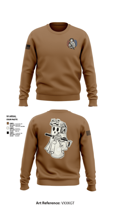 5th special forces group 40960860 Crew Neck Sweatshirt - 2