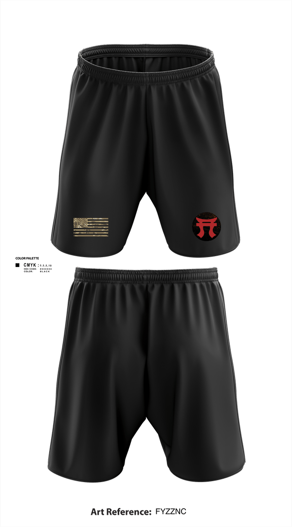 Athletic Shorts With Pockets, 187th Iron Rakkasans, Army, Teamtime, Team time, sublimation, custom sports apparel, team uniforms, spirit wear, spiritwear, sports uniforms, custom shirts, team store, custom team store, fundraiser sports, apparel fundraiser