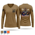 A 2-149 AVN Women's Long Sleeve V-neck Shirt - 1