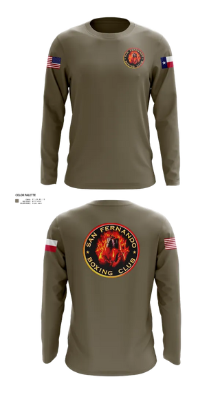 Long Sleeve Performance Shirt, San Fernando Boxing Club, Spirit Store, Teamtime, Team time, sublimation, custom sports apparel, team uniforms, spirit wear, spiritwear, sports uniforms, custom shirts, team store, custom team store, fundraiser sports, apparel fundraiser