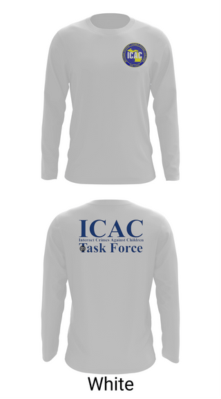 Long Sleeve Performance Shirt, Internet Crimes Against Children Task Force, Police, Teamtime, Team time, sublimation, custom sports apparel, team uniforms, spirit wear, spiritwear, sports uniforms, custom shirts, team store, custom team store, fundraiser sports, apparel fundraiser