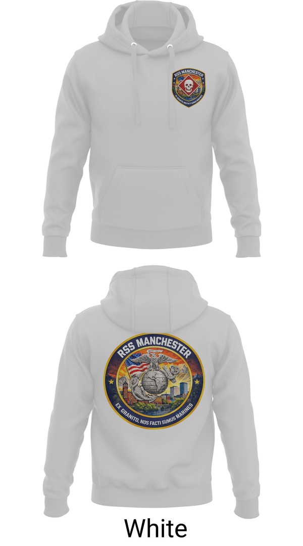 Hoodie, RSS Manchester, Marines, Teamtime, Team time, sublimation, custom sports apparel, team uniforms, spirit wear, spiritwear, sports uniforms, custom shirts, team store, custom team store, fundraiser sports, apparel fundraiser