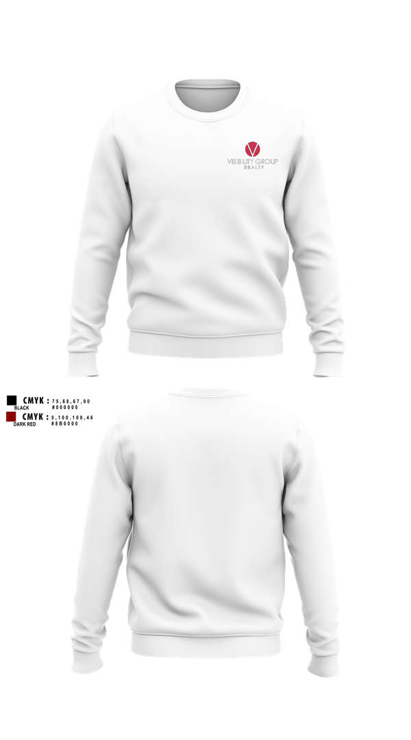 Crew Neck Sweatshirt, Keller Williams realty, , Teamtime, Team time, sublimation, custom sports apparel, team uniforms, spirit wear, spiritwear, sports uniforms, custom shirts, team store, custom team store, fundraiser sports, apparel fundraiser