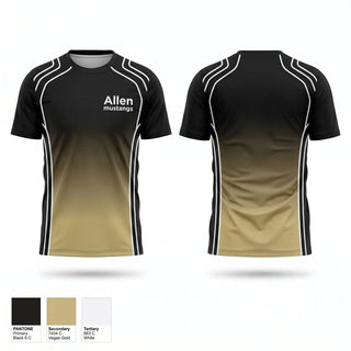 Short Sleeve Performance Shirt, Allen mustangs, Cheer, Teamtime, Team time, sublimation, custom sports apparel, team uniforms, spirit wear, spiritwear, sports uniforms, custom shirts, team store, custom team store, fundraiser sports, apparel fundraiser