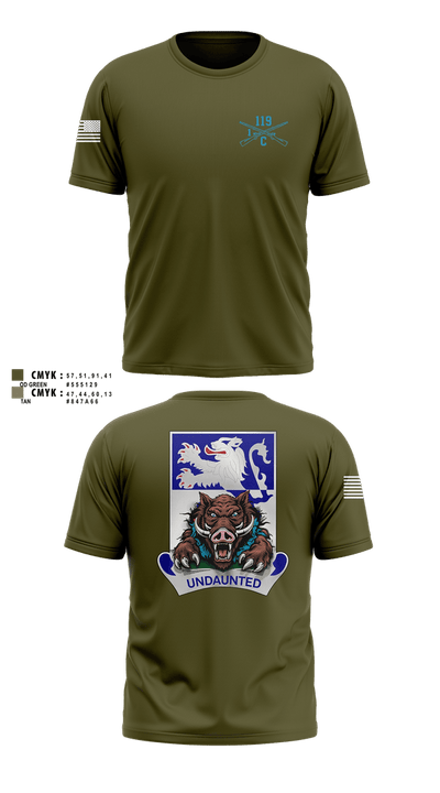 C 1-119 IN Old School Cotton Feel Shirt - 5
