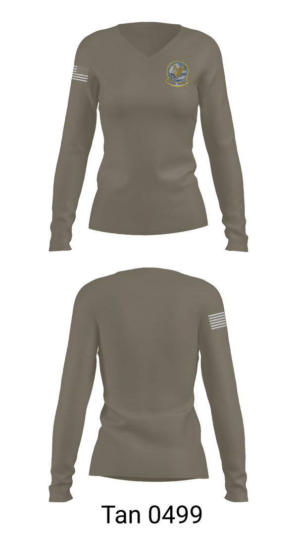 Womens Long Sleeve Vneck Shirt, 36 FTS, , Teamtime, Team time, sublimation, custom sports apparel, team uniforms, spirit wear, spiritwear, sports uniforms, custom shirts, team store, custom team store, fundraiser sports, apparel fundraiser