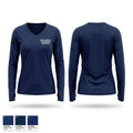 Wayne Township Volunteer Fire Department 61116343 Women's Long Sleeve V-neck Shirt - 1