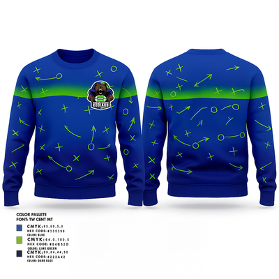 Sterling Heights Kodiaks 32781159 Crew Neck Sweatshirt - 1