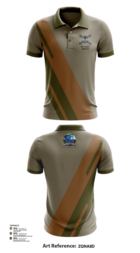 Short Sleeve Performance Polo, POL, Cross Country, Teamtime, Team time, sublimation, custom sports apparel, team uniforms, spirit wear, spiritwear, sports uniforms, custom shirts, team store, custom team store, fundraiser sports, apparel fundraiser