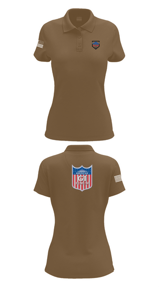 Womens Short Sleeve Performance Polo, Agif board, Army, Teamtime, Team time, sublimation, custom sports apparel, team uniforms, spirit wear, spiritwear, sports uniforms, custom shirts, team store, custom team store, fundraiser sports, apparel fundraiser
