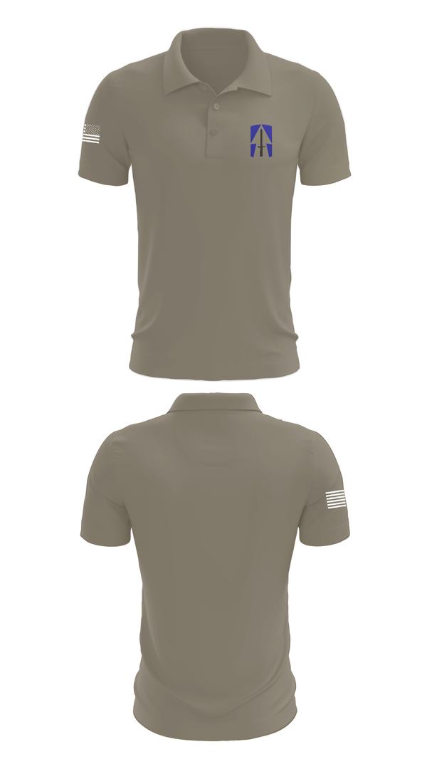 Short Sleeve Performance Polo, 76th IBCT, , Teamtime, Team time, sublimation, custom sports apparel, team uniforms, spirit wear, spiritwear, sports uniforms, custom shirts, team store, custom team store, fundraiser sports, apparel fundraiser