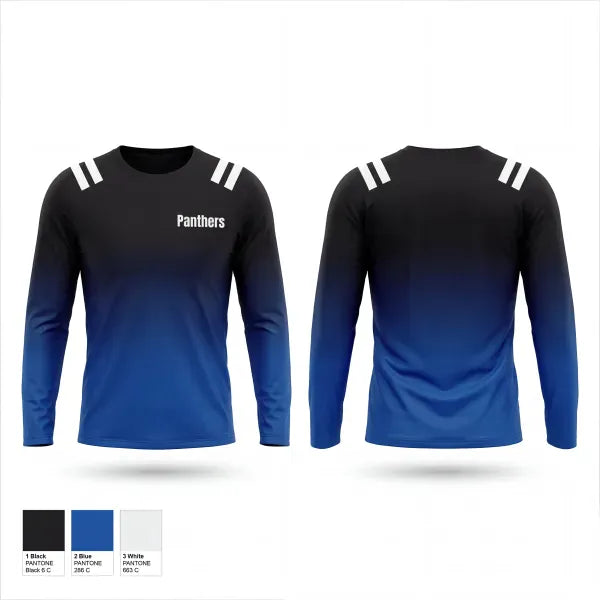 Long Sleeve Performance Shirt, Panthers, Wrestling, Teamtime, Team time, sublimation, custom sports apparel, team uniforms, spirit wear, spiritwear, sports uniforms, custom shirts, team store, custom team store, fundraiser sports, apparel fundraiser
