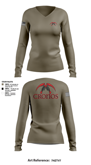 Womens Long Sleeve Vneck Shirt, , , Teamtime, Team time, sublimation, custom sports apparel, team uniforms, spirit wear, spiritwear, sports uniforms, custom shirts, team store, custom team store, fundraiser sports, apparel fundraiser