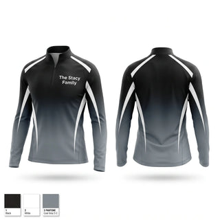 Quarter Zip Jacket, The Stacy Family, E-Sports, Teamtime, Team time, sublimation, custom sports apparel, team uniforms, spirit wear, spiritwear, sports uniforms, custom shirts, team store, custom team store, fundraiser sports, apparel fundraiser