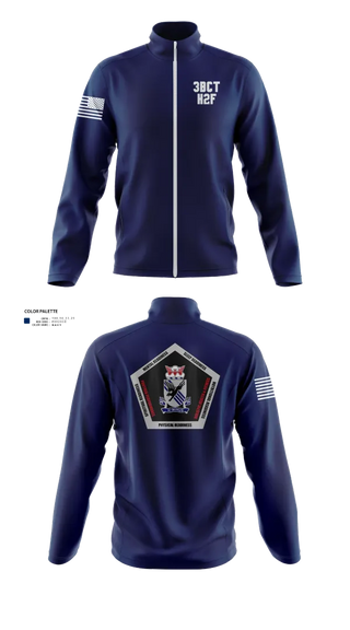 Fleece Jacket, 3BCT H2F, Army, Teamtime, Team time, sublimation, custom sports apparel, team uniforms, spirit wear, spiritwear, sports uniforms, custom shirts, team store, custom team store, fundraiser sports, apparel fundraiser