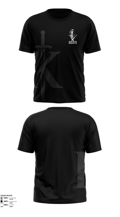 New Paltz Knights 11u Short Sleeve Performance Shirt - 3