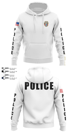 Hoodie, Sour Lake Police Department, Police, Teamtime, Team time, sublimation, custom sports apparel, team uniforms, spirit wear, spiritwear, sports uniforms, custom shirts, team store, custom team store, fundraiser sports, apparel fundraiser