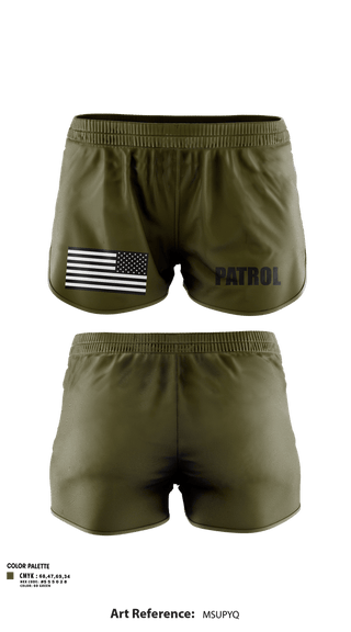 Ranger Panties, Patrol, Police, Teamtime, Team time, sublimation, custom sports apparel, team uniforms, spirit wear, spiritwear, sports uniforms, custom shirts, team store, custom team store, fundraiser sports, apparel fundraiser